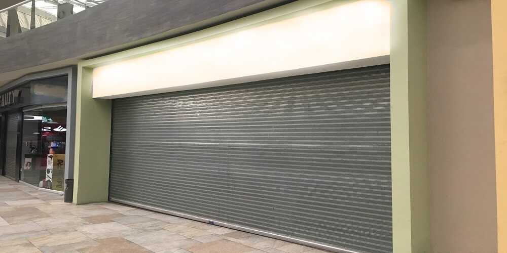 storefront roll-up gate